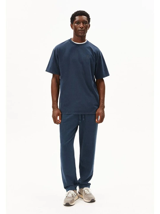 Zdjęcie produktu armedangels Koszulka ''Iconic Å Maarkos'' w kolorze granatowym rozmiar: XXL