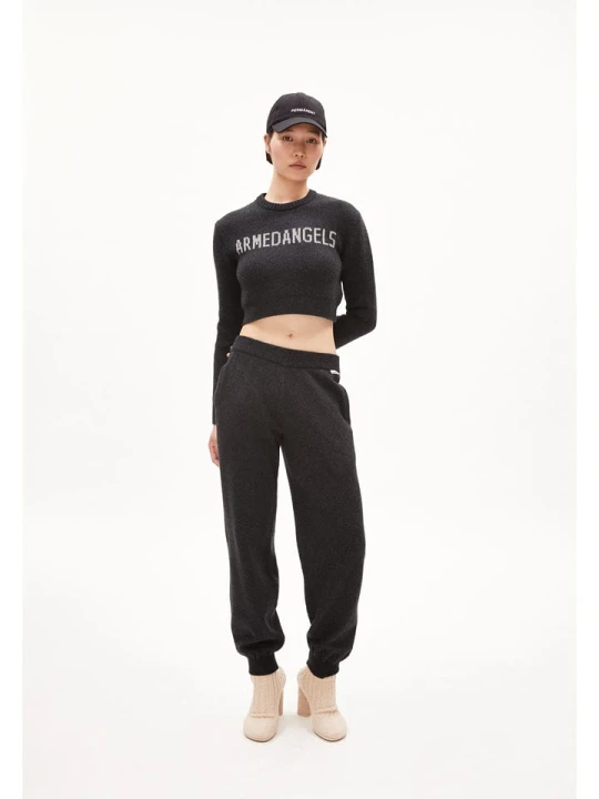 Zdjęcie produktu armedangels Sweter "Mejaa" w kolorze czarnym rozmiar: XXL