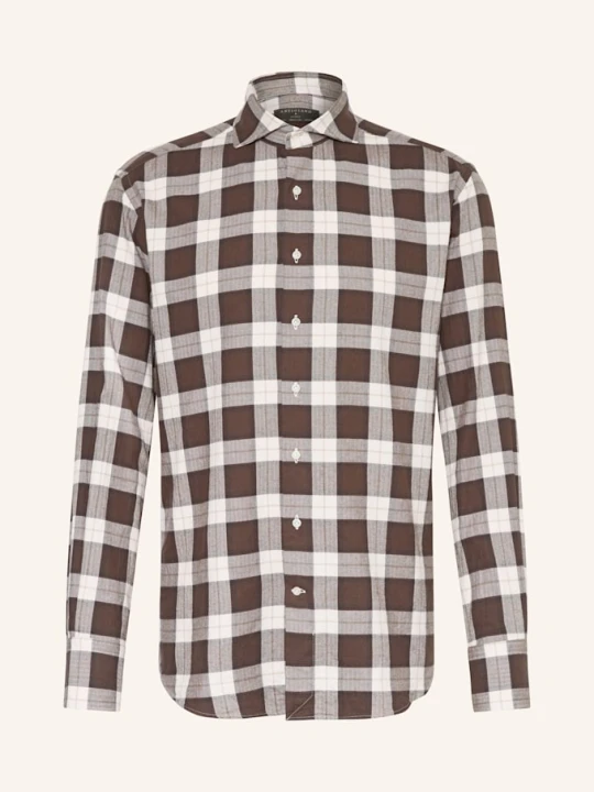 Zdjęcie produktu Artigiano Koszula Flanelowa Classic Fit braun brązowy