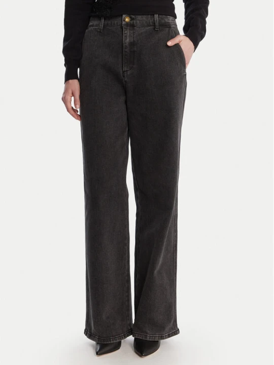 Zdjęcie produktu Artigli Jeansy Palazzo Vita Alta ADDE003646 Czarny Wide Leg