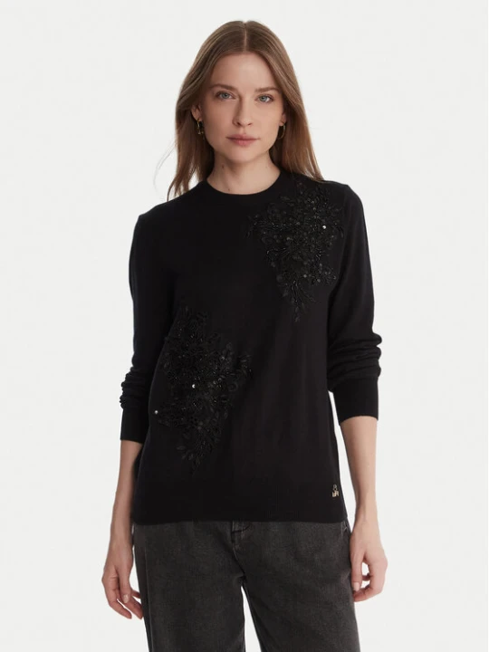 Zdjęcie produktu Artigli Sweter ACMA002801 Czarny Regular Fit