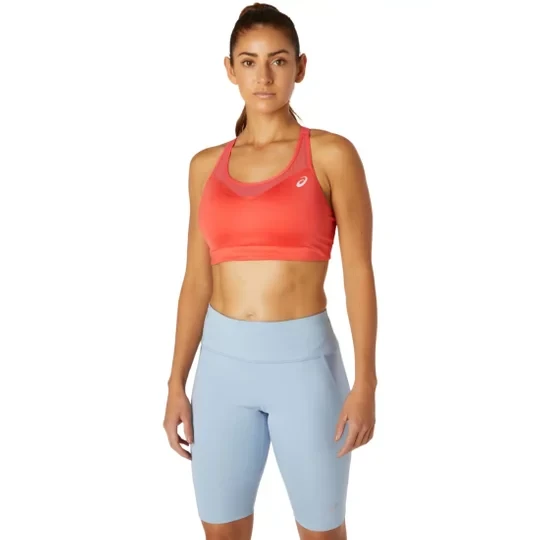 Zdjęcie produktu Asics Accelerate Bra 2012B911-701, Damskie, Różowe, biustonosze sportowe, poliester, rozmiar: XS