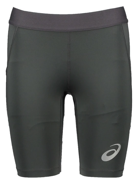 Zdjęcie produktu asics Bermudy "Fujitrail Sprinter" w kolorze szarym do biegania rozmiar: M