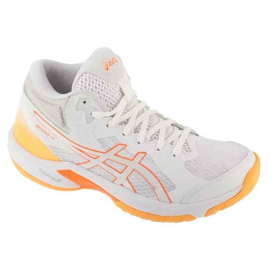 Zdjęcie produktu ASICS Beyond FF MT 1072A096-105, Damskie, Białe, buty do siatkówki, przewiewna siateczka, rozmiar: 39