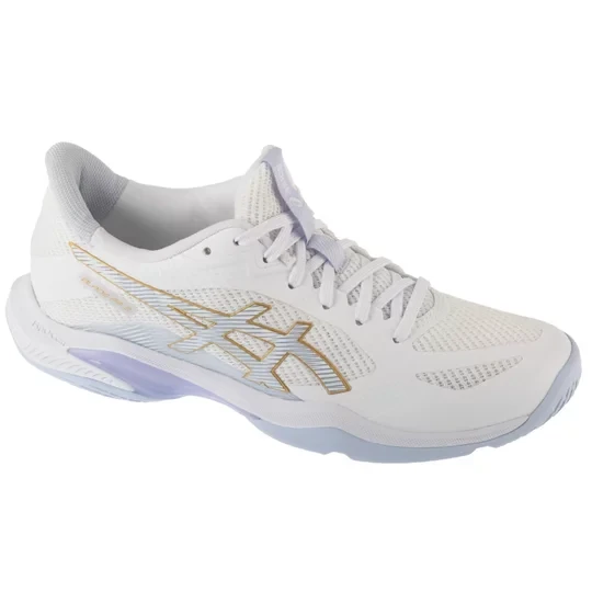 Zdjęcie produktu ASICS Blade FF 2 1072A120-101, Damskie, Białe, buty do squasha, przewiewna siateczka, rozmiar: 37