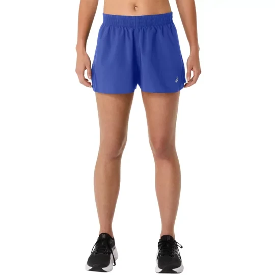 Zdjęcie produktu ASICS Core Split Short 2012D182-400, Damskie, Niebieskie, spodenki, poliester, rozmiar: L