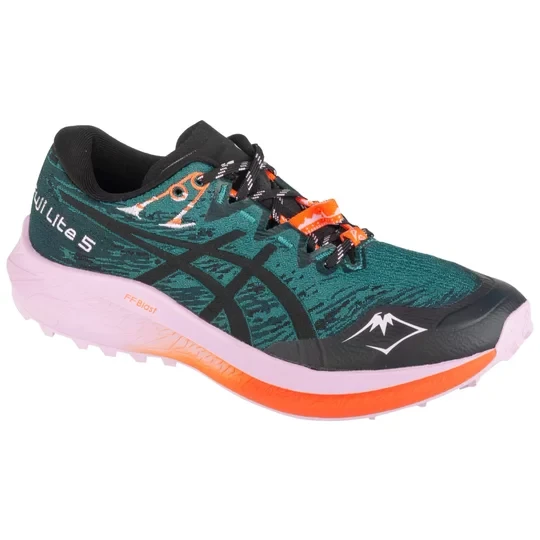 Zdjęcie produktu ASICS Fuji Lite 5 1012B690-300, Damskie, Zielone, buty do biegania, tkanina, rozmiar: 37