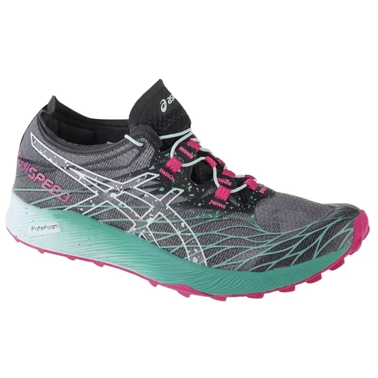 Zdjęcie produktu ASICS Fujispeed 1012B176-001, Damskie, Czarne, buty do biegania, tkanina, rozmiar: 39