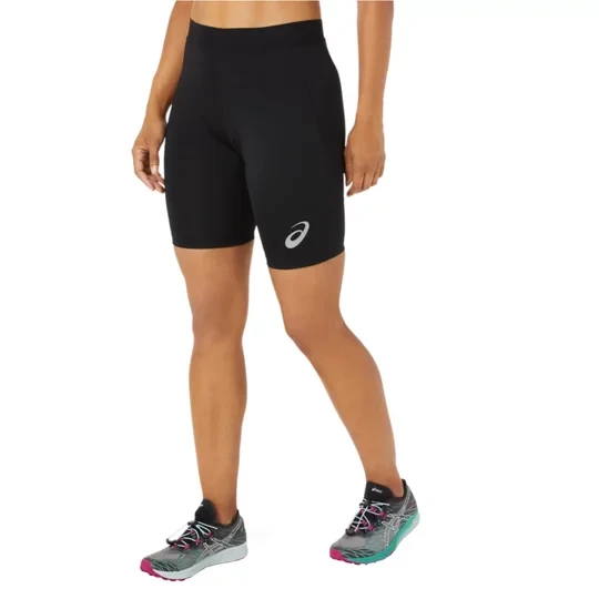 Zdjęcie produktu ASICS Fujitrail Sprinter Short 2012B928-003, Damskie, Czarne, spodenki, poliester, rozmiar: S