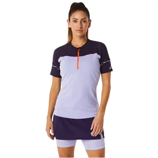 Zdjęcie produktu ASICS Fujitrail Top 2012B927-500, Damskie, Fioletowe, t-shirty, poliester, rozmiar: S