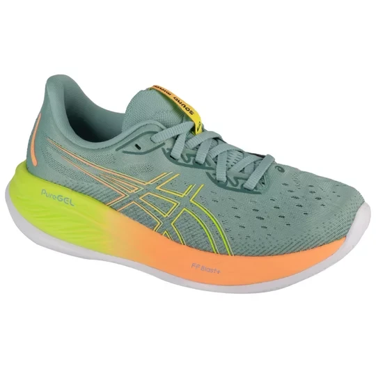 Zdjęcie produktu ASICS Gel-Cumulus 26 Paris 1012B741-750, Damskie, Zielone, buty do biegania, tkanina, rozmiar: 37, 5