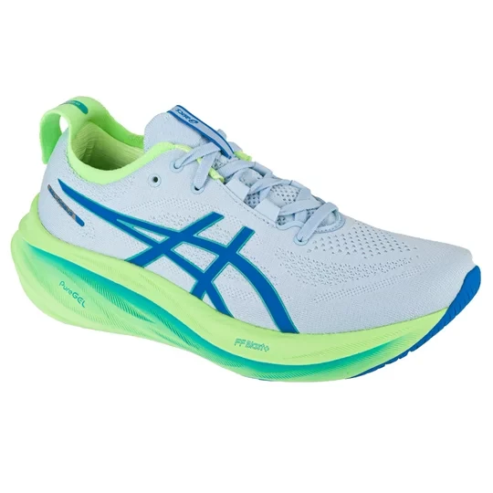 Zdjęcie produktu ASICS Gel-Nimbus 26 Lite-Show 1011B847-400, Męskie, Niebieskie, buty do biegania, tkanina, rozmiar: 41, 5