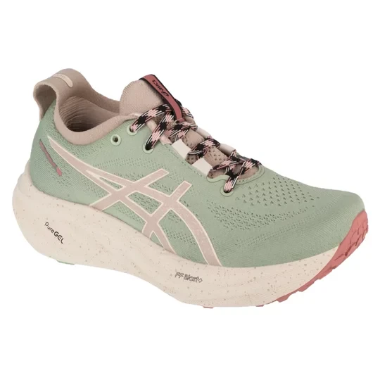 Zdjęcie produktu ASICS Gel-Nimbus 26 TR 1012B653-250, Damskie, Zielone, buty do biegania, tkanina, rozmiar: 37