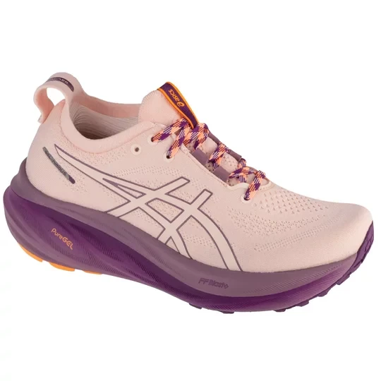 Zdjęcie produktu ASICS Gel-Nimbus 26 TR 1012B653-700, Damskie, Różowe, buty do biegania, tkanina, rozmiar: 42