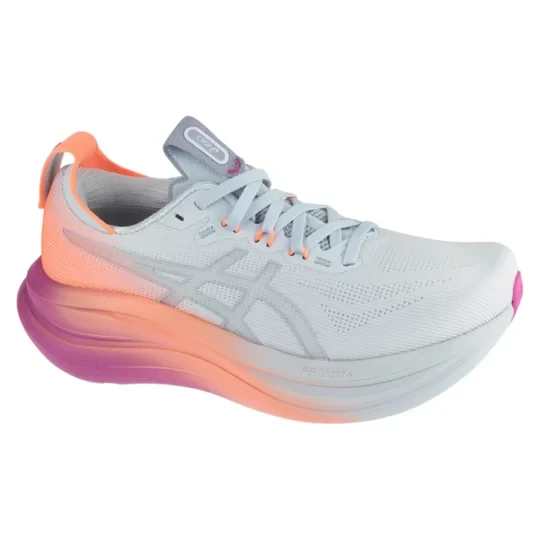 Zdjęcie produktu ASICS Gel-Nimbus 28 1012B987-400, Damskie, Szare, buty do biegania, tkanina, rozmiar: 37, 5