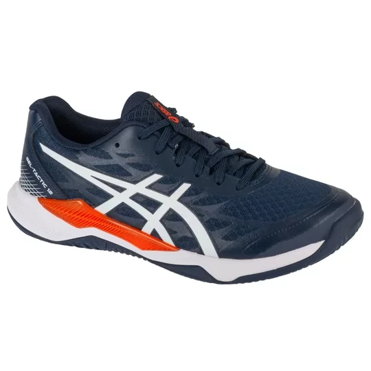 Zdjęcie produktu ASICS Gel-Tactic 12 1071A090-402, Męskie, Granatowe, buty do siatkówki, przewiewna siateczka, rozmiar: 44