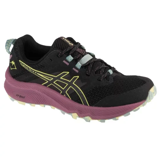 Zdjęcie produktu ASICS Gel-Trabuco Terra 2 1012B427-004, Damskie, Czarne, buty do biegania, przewiewna siateczka, rozmiar: 37