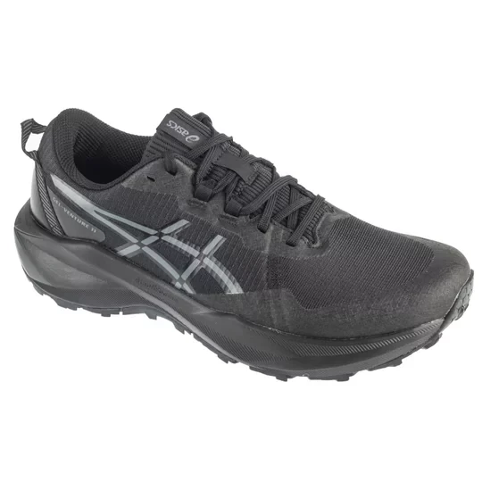 Zdjęcie produktu ASICS Gel-Venture 11 1011C160-003, Męskie, Czarne, buty do biegania, przewiewna siateczka, rozmiar: 44