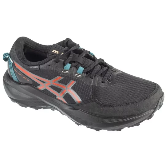 Zdjęcie produktu Asics Gel-Venture 11 Waterproof 1011C159-001, Męskie, Czarne, buty do biegania, tkanina, rozmiar: 42, 5