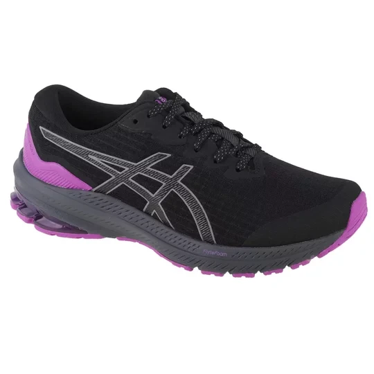 Zdjęcie produktu ASICS GT-1000 11 Lite-Show 1012B307-001, Damskie, Czarne, buty do biegania, tkanina, rozmiar: 37