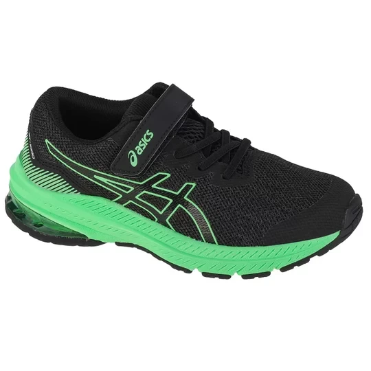 Zdjęcie produktu ASICS GT-1000 11 PS 1014A238-022, Dla chłopca, Czarne, buty do biegania, tkanina, rozmiar: 27