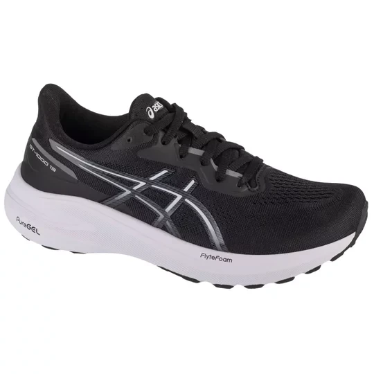 Zdjęcie produktu ASICS GT-1000 13 1012B663-003, Damskie, Czarne, buty do biegania, tkanina, rozmiar: 37