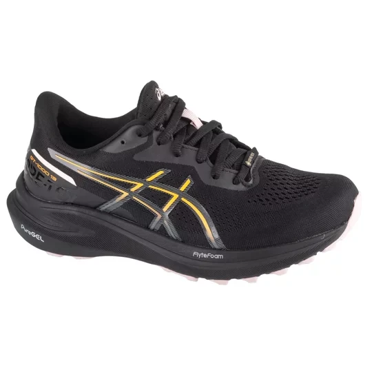 Zdjęcie produktu ASICS GT-1000 13 GTX 1012B661-001, Damskie, Czarne, buty do biegania, tkanina, rozmiar: 36