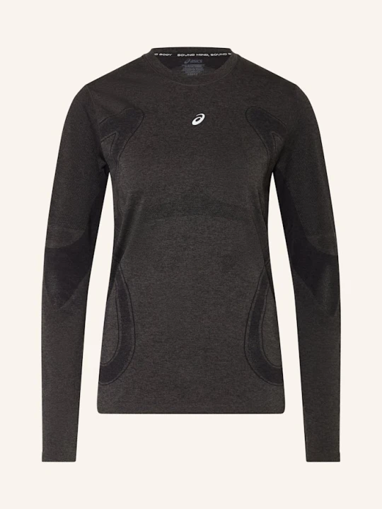 Zdjęcie produktu Asics Koszulka Do Biegania Road Seamless Ls schwarz szary
