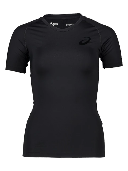 Zdjęcie produktu asics Koszulka sportowa w kolorze czarnym rozmiar: L