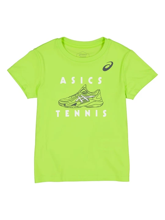 Zdjęcie produktu asics Koszulka sportowa w kolorze jaskrawozielonym rozmiar: L