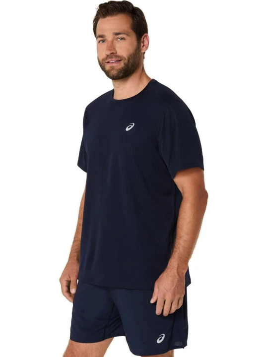 Zdjęcie produktu asics Koszulka w kolorze granatowym do biegania rozmiar: XXL