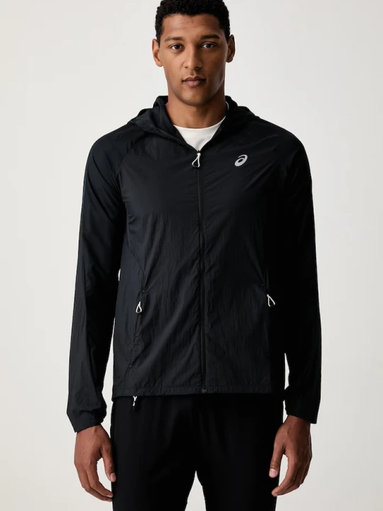 Zdjęcie produktu Asics kurtka sportowa damska ROAD PACKABLE JACKET czarny