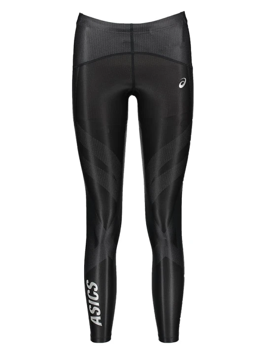 Zdjęcie produktu asics Legginsy funkcyjne "Finish Advantage" w kolorze czarnym rozmiar: S