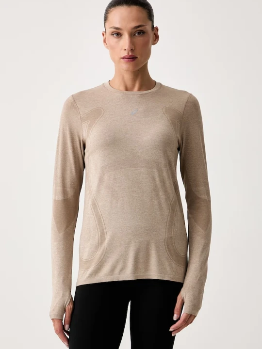 Zdjęcie produktu Asics longsleeve treningowy damski ROAD SEAMLESS LS TOP brązowy