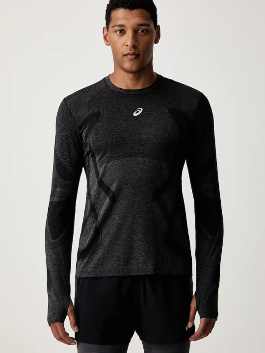 Zdjęcie produktu Asics longsleeve treningowy męski ROAD SEAMLESS LS TOP czarny