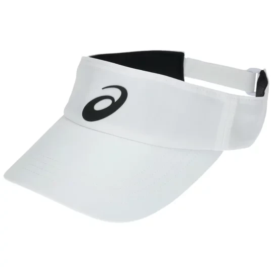 Zdjęcie produktu ASICS Performance Visor 3043A117-100, Unisex, Białe, czapki z daszkiem, poliester, rozmiar: M