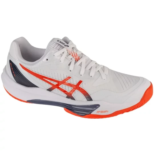 Zdjęcie produktu ASICS Sky Elite FF 3 1051A080-103, Męskie, Białe, buty do siatkówki, przewiewna siateczka, rozmiar: 41, 5