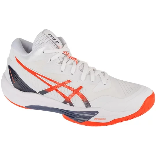 Zdjęcie produktu ASICS Sky Elite FF MT 3 1051A081-103, Męskie, Białe, buty do siatkówki, tkanina, rozmiar: 41, 5