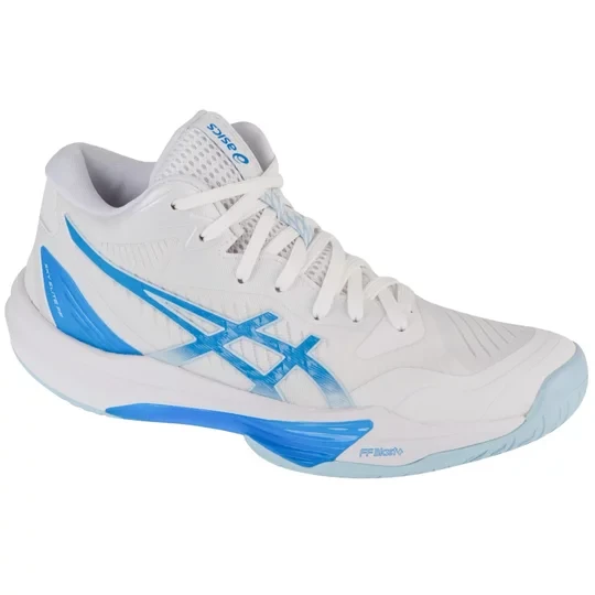 Zdjęcie produktu ASICS Sky Elite FF MT 3 1052A076-103, Damskie, Białe, buty do siatkówki, tkanina, rozmiar: 41, 5