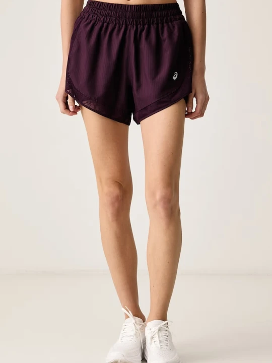 Zdjęcie produktu Asics szorty 2w1 damskie NAGINO RUN 2-N-1 SHORT bordowy