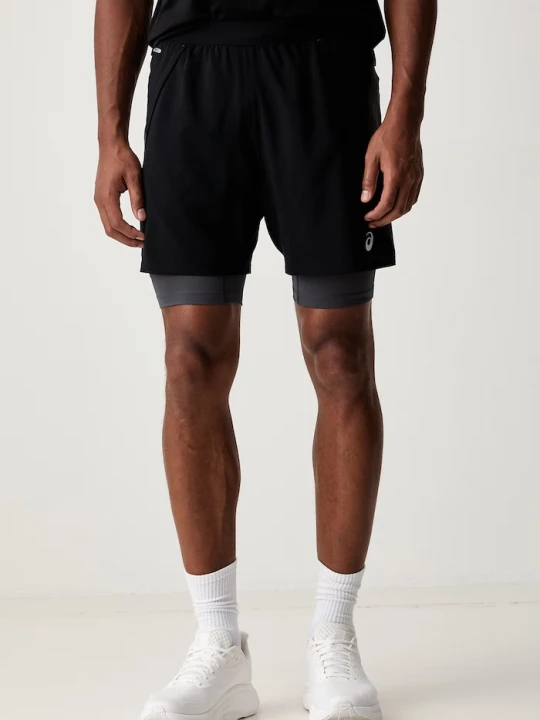 Zdjęcie produktu Asics szorty sportowe męskie ROAD 2-N-1 7IN SHORT czarny