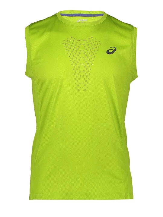 Zdjęcie produktu asics Top sportowy w kolorze zielonym rozmiar: XL
