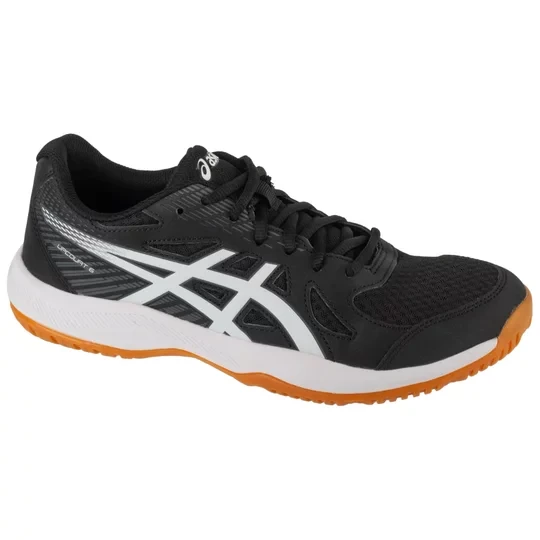 Zdjęcie produktu ASICS Upcourt 6 1071A104-001, Męskie, Czarne, buty do siatkówki, przewiewna siateczka, rozmiar: 40, 5