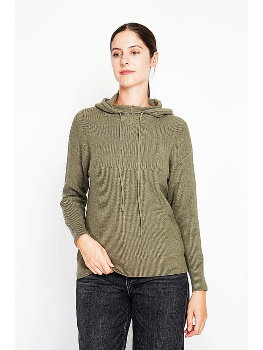 Zdjęcie produktu ASSUILI Sweter w kolorze khaki rozmiar: 36
