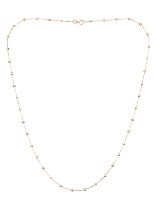Zdjęcie produktu ATELIER DU DIAMANT Złoty naszyjnik z elementami ozdobnymi - dł. 43 cm rozmiar: onesize