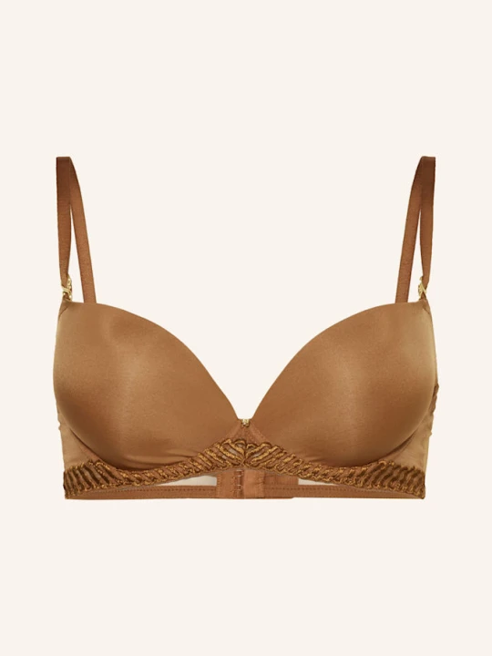 Zdjęcie produktu Aubade Biustonosz Push-Up Sheer Emotion beige BRĄZOWY