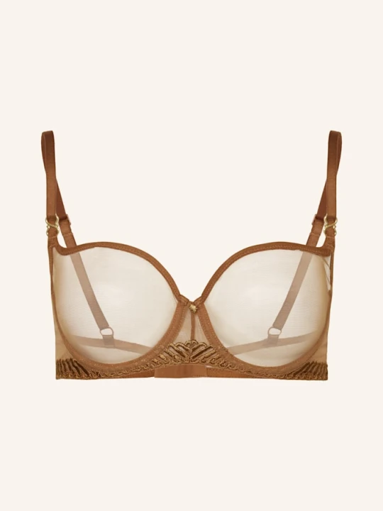 Zdjęcie produktu Aubade Biustonosz Z Fiszbinami Sheer Emotion beige BRĄZOWY
