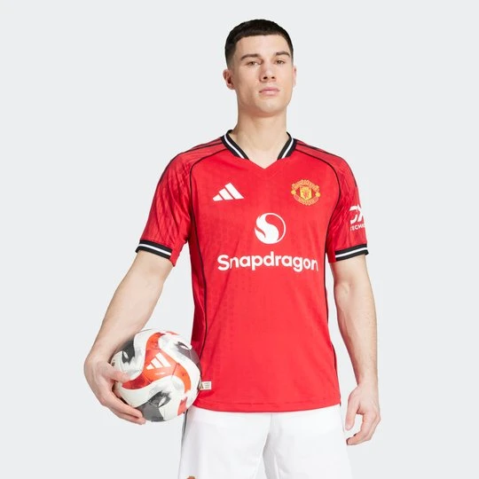 Zdjęcie produktu Autentyczna koszulka domowa Manchester United 25 / 26 Adidas Mufc Red