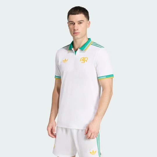 Zdjęcie produktu Autentyczna koszulka z trzeciego zestawu AS Roma 25/26 Adidas biały