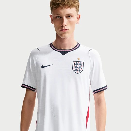 Zdjęcie produktu Męska koszulka piłkarska Nike Aero-FIT reprezentacja Anglii Match 2026 (wersja domowa) - Biel